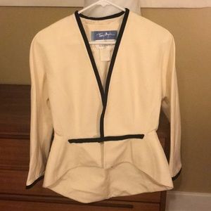 Vintage Thierry Mugler Silk Blazer Sz XS